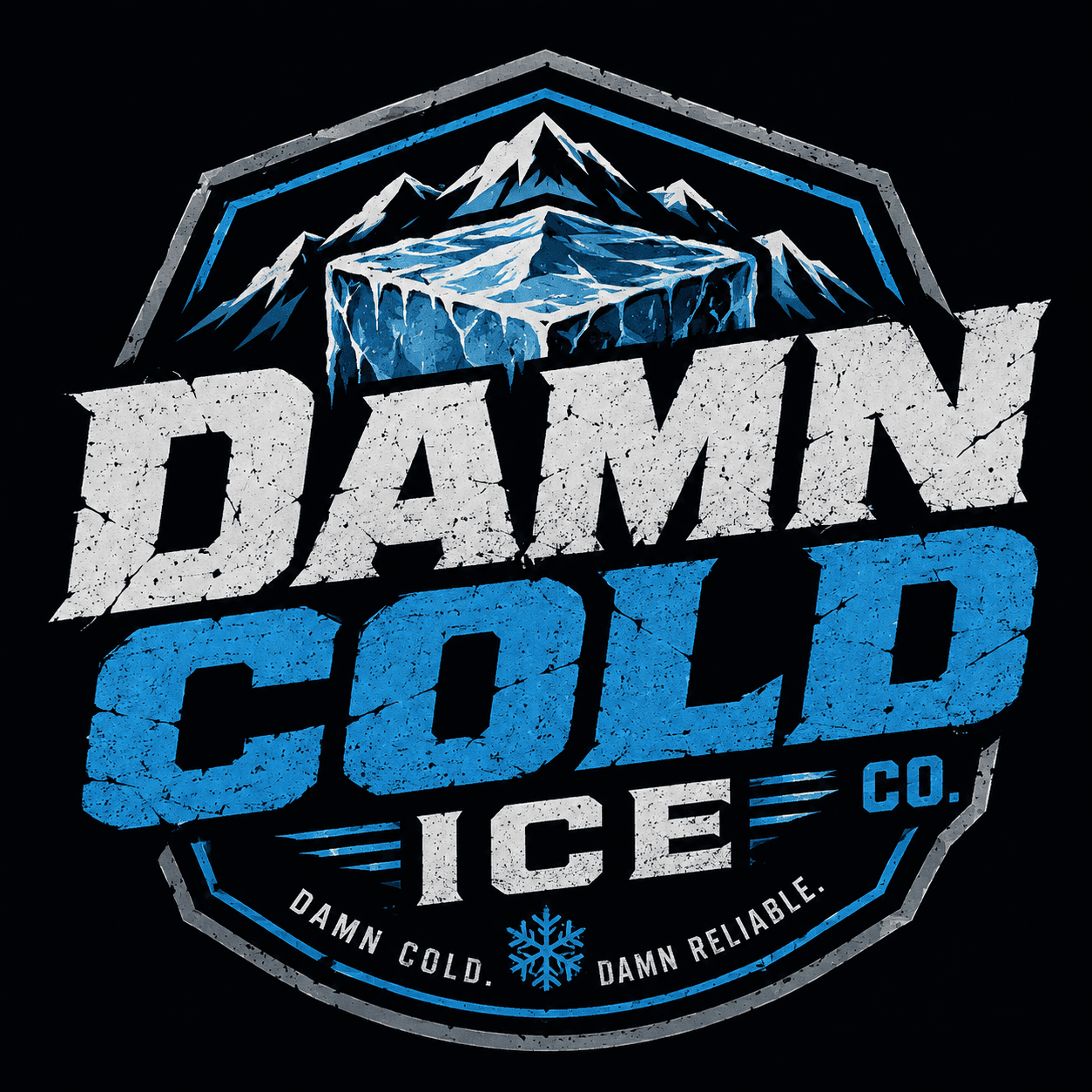 Damn Cold Ice Co. — Damn Cold. Damn Reliable.